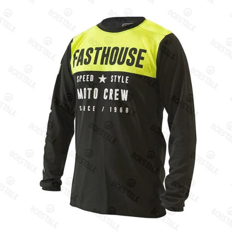 FASTHOUSE Outdoor Sports Cross-Country Motorcycle Cycling Suits Quick-Dry Mountain Long-Sleeves Quick-Surrender