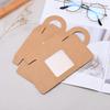 25 Pcs Wine Bottle Gift Box Kraft Paper Hanging Gift Box for Wedding Festival Chocolate