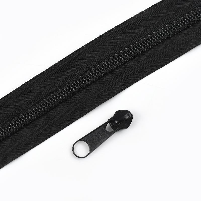 3# 5# Meetee 3/5/10M Rainbow Nylon Zipper Tape with Zippers Slider Decor Zip Closure Repair Kit Bag Garment Sewing Accessories