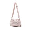 Champion Knitted Fabric Handbag, Shoulder Bag Small Unisex Black/Washed Pink/Silver White U5AACPU54