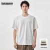 Mark Fairwhale Men's Textured Ice Silk Short-Sleeve T-Shirt
