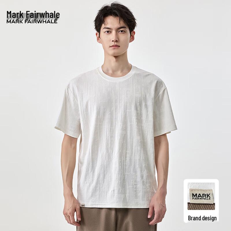 

Mark Fairwhale Men s Textured Ice Silk Short-Sleeve T-Shirt 4XL