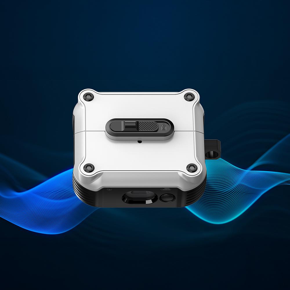 Automatic Security Lock Cover for Samsung Galaxy Buds 3 Pro /Buds3 FE Case Shockproof Headphone Wireless Charging Box Coque