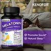 Melatonin 30mg Maximale Stärke Nachtschlafmittel Nahrungsergänzungsmittel, 120 Kapseln