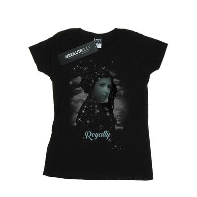 Camiseta de algodão feminina/senhora Princesa Leia Royalty