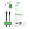 Kabel T-Phox X-Lite Lightning Black 1M 3A