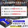 The Place B Trading Card Case Box Holds Over 2400 Includes 24 Index Cards and 6 Stand Compatible with The Duel and Various Other Card [Improved Model]