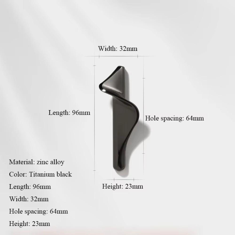 Zinc Alloy Wardrobe Door Handles Light Gold Dresser Drawer Knobs Furniture Handles  for Wardrobe