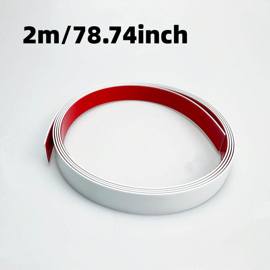 

1PC 1m/2m/3meters Self-Adhesive Cabinet Edging Guards 1.8cm Width- Decorative Trim Protectors for Furniture, Cabinets, Counterto