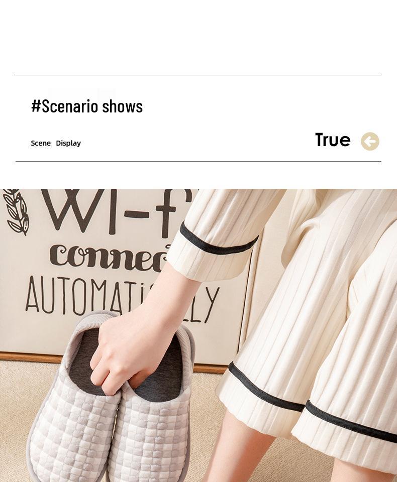 Non-Slip Spring/Autumn Maternity Slippers with Soft Sole for Postpartum Comfort