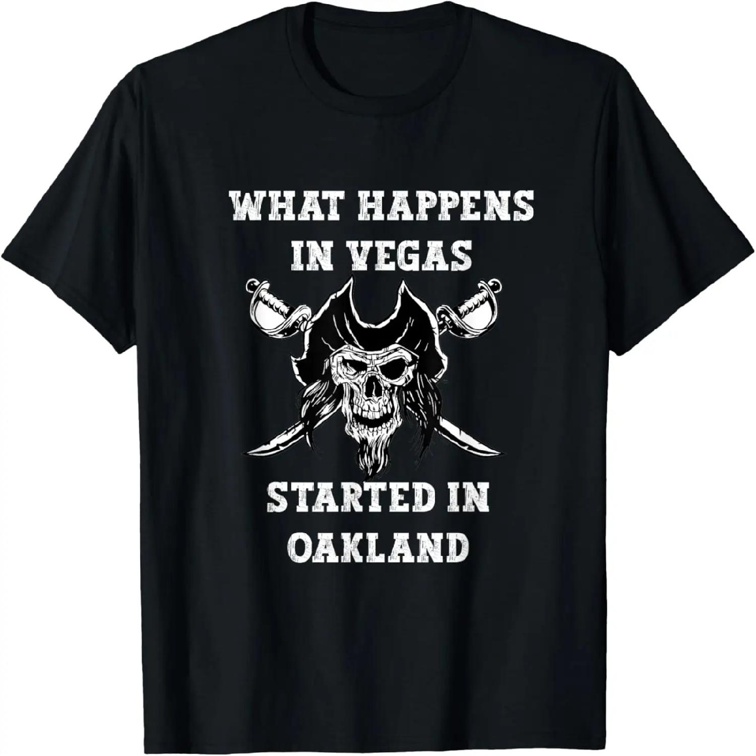 What Happens In Vegas started in Oaktown Gift T-Shirt S