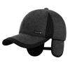 Winter Hat Men's Fleece Thermal Cap Woolen Cotton Hat Dad Thickened Ear Protector Baseball Cap