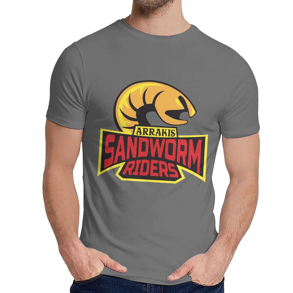 Movie Arrakis Sandworm Riders T Shirt Quality Cotton Harajuku Man S O Neck Streetwear La