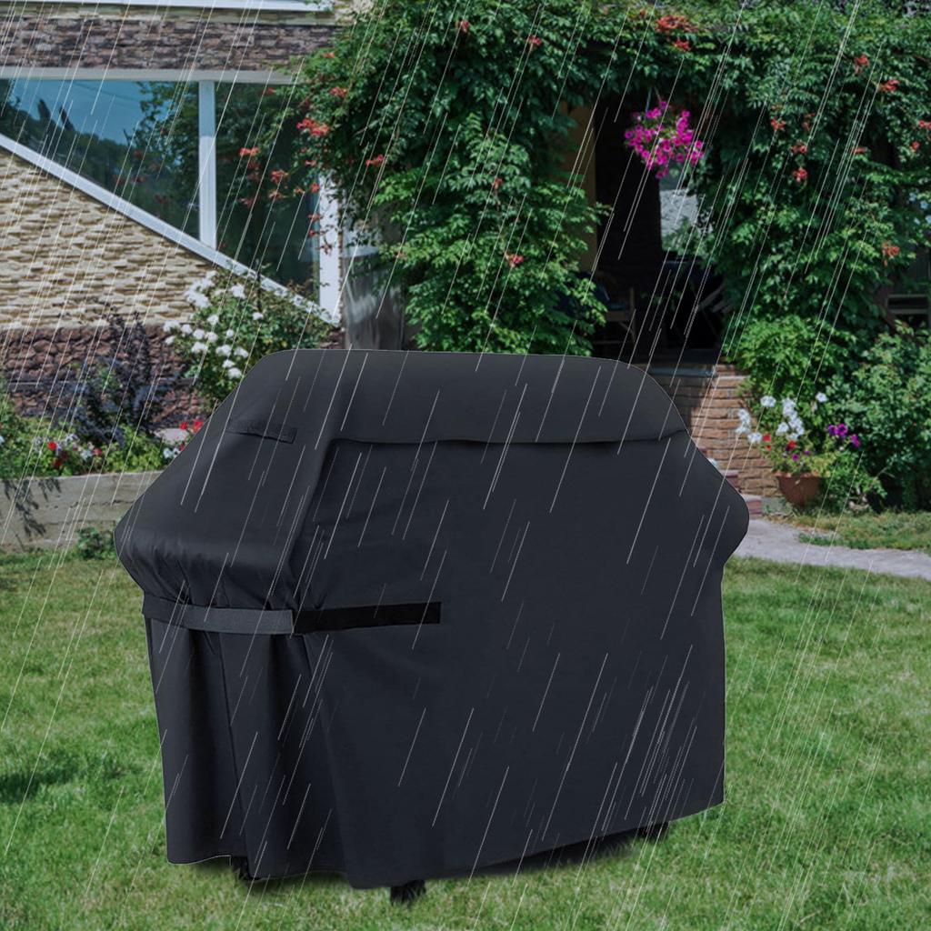 210D Oxford Cloth BBQ Grill Cover Dust Water-proof Rain Grill Cover Heavy-Duty Protective BBQ Grills Covers for Outdoor Barbecue