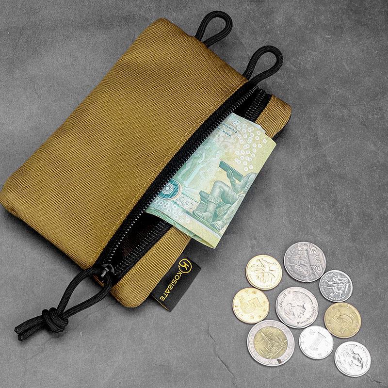 Crossbody Multifunctional Coin Purse: Compact Outdoor Storage Bag