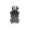 Action Camera Helmet Mount Quick-Release Base Adapter Jaws Clamp for GoPro Hero 13/12/11 Insta360 X5/X3, DJI Osmo Action 6/5 Pro