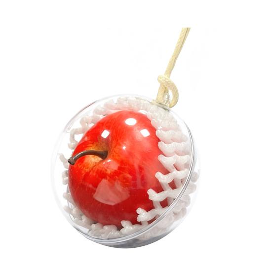 

Christmas Fruit Pendant Red Fruit Car Rear View Mirror Charm Fruit Shaped Hanging Ornaments for Xmas Tree Auto Accessory A