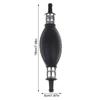 Black 8MM Universal Fuel Pump Bulb Rubber Manual Liquid Oil Transfer Pump Hand ManualOil Pump Primer Bulb For Car MotorcycleBoat