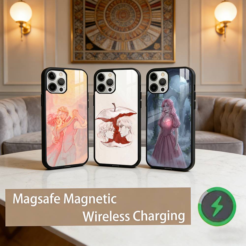 Once Upon a Broken Heart Phone Case For iPhone17,16,15,14,13,12,11 Plus,Pro Max Magnetic For Magsafe Wireless Charging