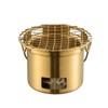 Gold/Silver Stainless Steel Camping Stove Rust-proof Grilling Stove Barbecue Stove  Picnic