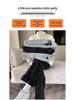 Women's 2023 Winter High-Waist Wide-Leg Jeans: Warm, Thick, Straight-Leg, Slimming Velvet Trousers.