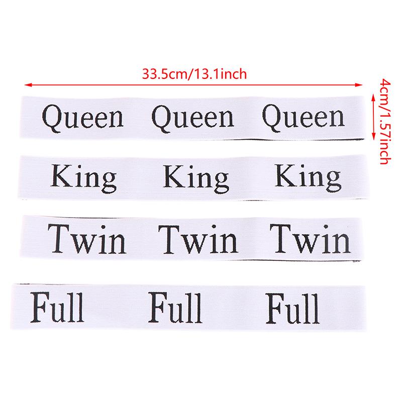 Homes Bed Sheet Organizer Elastic Label Bands Organizers For Linen Closet