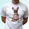 French Bulldog Kids Boys T-Shirt Dog Tee Frenchie Gift Animal Top S S Kids Sizes