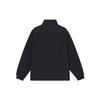 New Balance Jackets Men's Black Stand Collar Moderate Workwear Unisex AMJ33374-BK