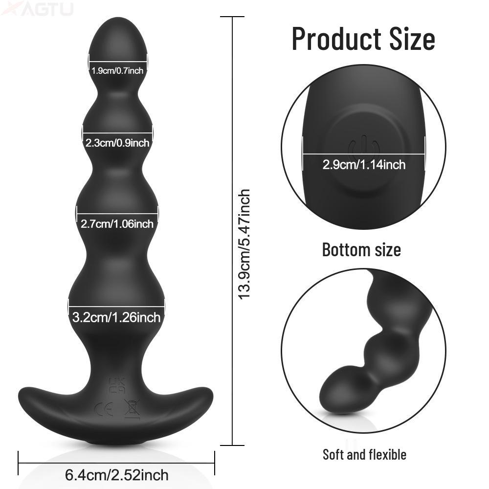 Rear Garden Anal Plug Dilator - Erotic SM Props for Female Use