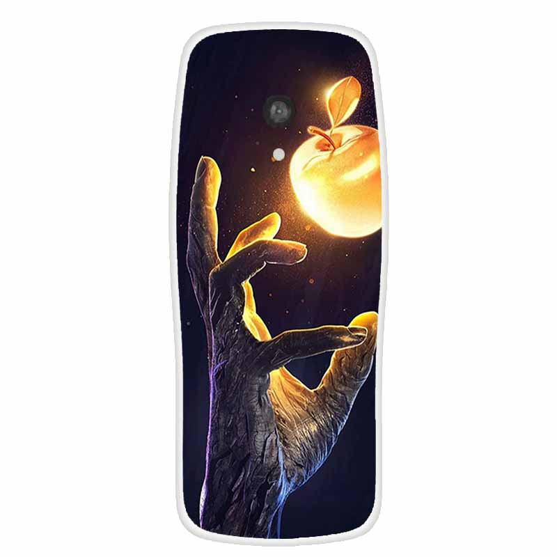For Nokia 3210 4G 2024 2.4"Cases Clear TPU Soft Silicone Phone Cover for Nokia 3210 TA-1618 Protective Back Shells Cartoon Print