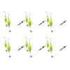 6/8Pcs Double Hook Reverse Bottom Rigs Portable Universal Easy To Use Fishing Hook Carp Fishing Hair Rigs