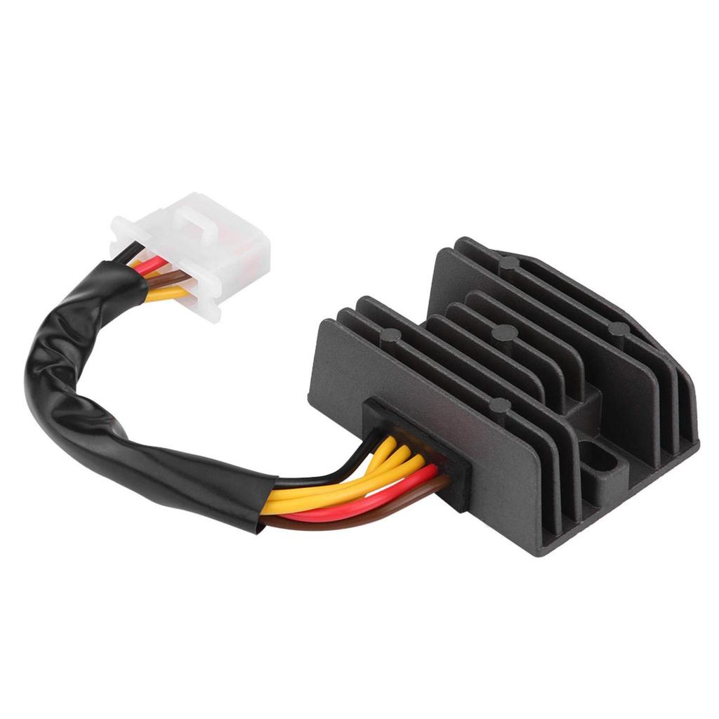 Yctze Motorcycle Regulator Rectifier, Motorcycle Voltage Regulator Rectifier for Kawasaki EN400EN500 EL250 EL252 Z750EX400