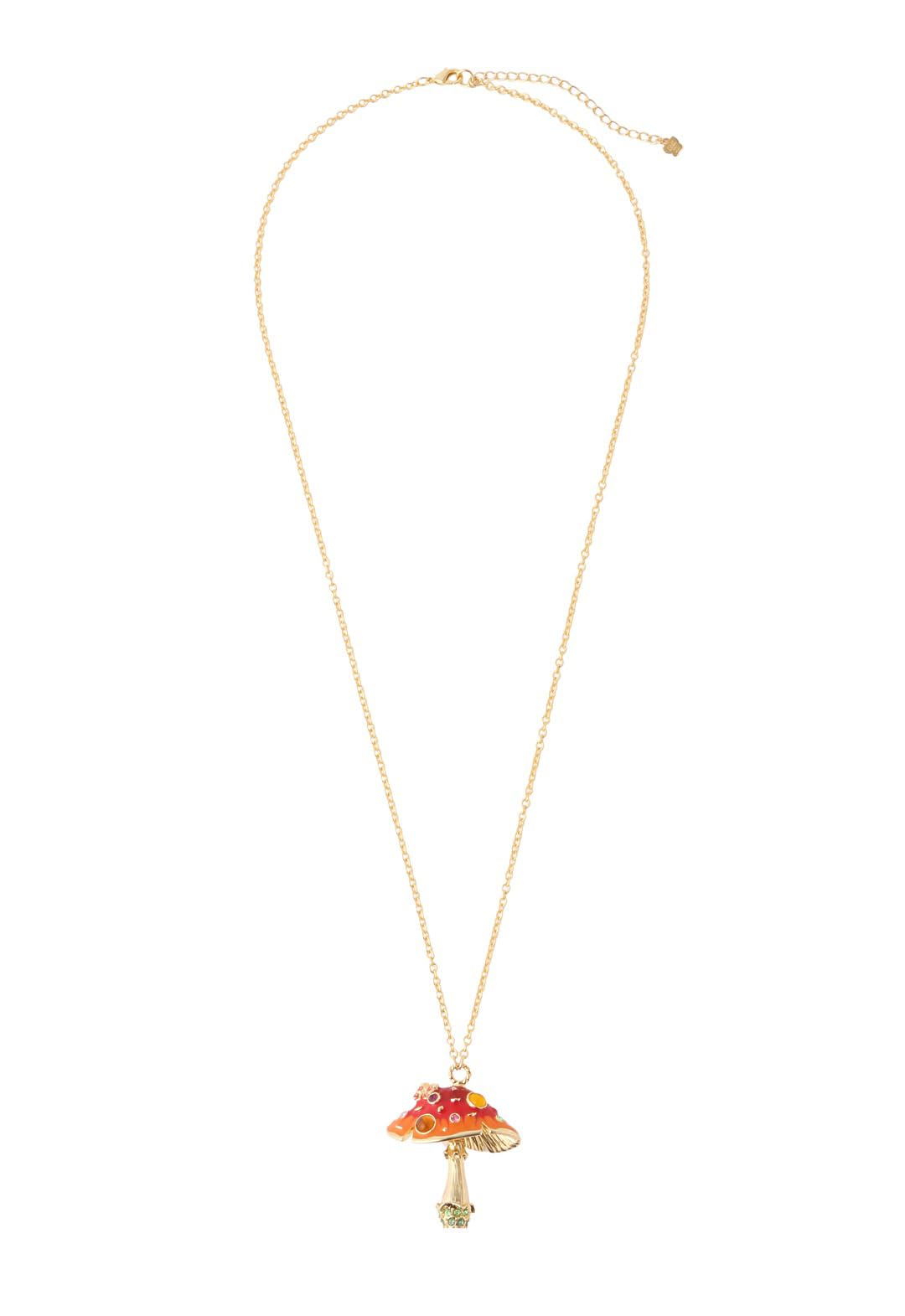 

Намисто з мотивом грибів SAMN198770XR [Anna Sui] червоний
