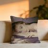 Sabrina Carpenter Album Cushion Cover Cozy Velvet Throw PillowSoft Warm Cushion For Sofa  Bed