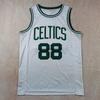 Celtics Queta 88# White Basketball Jersey