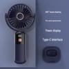 Portable USB Handheld Mini Oscillating Fan for Students and Dorms