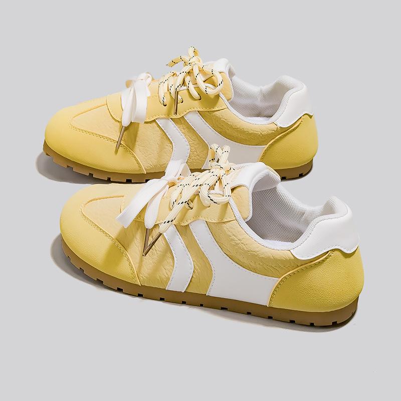 Global Sub-board Shoes 22 Spring New Round Head Soft Sole Retro Casual Sports Training Shoes