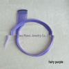 Long, single-piece clip-in hair extension for highlighting, with ear-hanging design and invisible straight dyed strands.