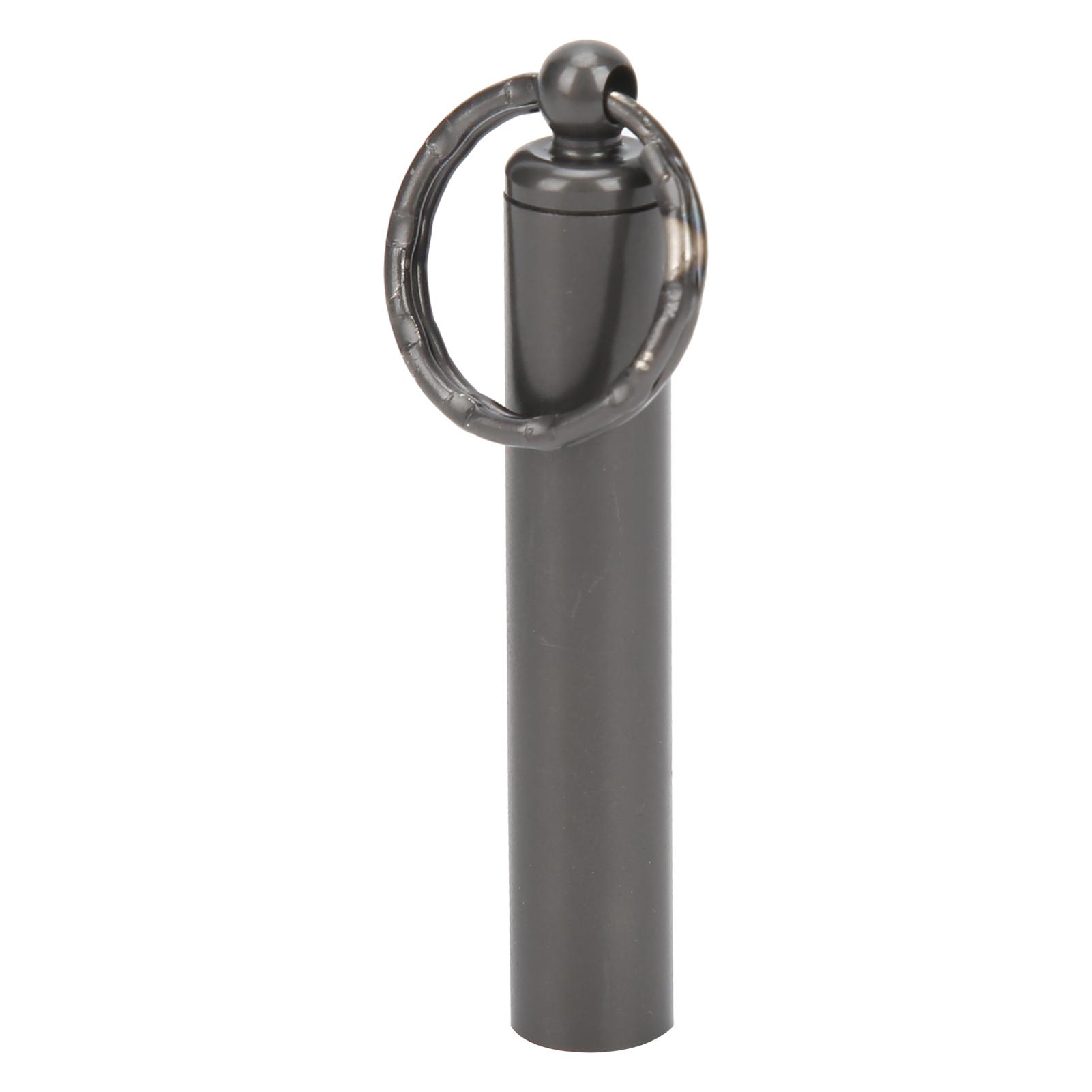

Outdoor Survival Whistle with Keychain Stainless Steel Loud Sound Whistle for Camping