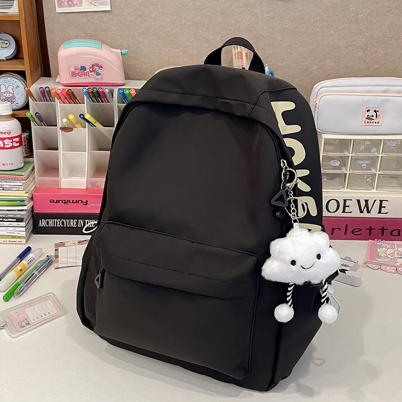 

Детский школьный рюкзак для девочки начальной школы, рюкзак для ученицы средней школы с надписями, рюкзак для ученицы старшей школы