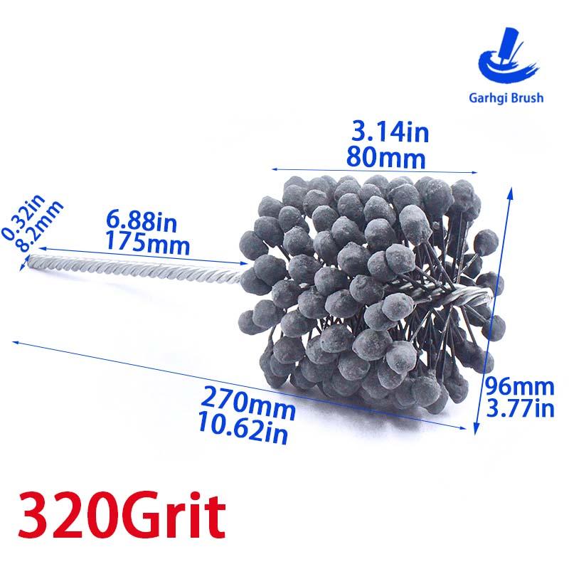 HOT SALE 105MM Cylinder Hone Brushes Flexible Bore Rotary Honing Tool Engine Camshaft Motorcycle Car Grinding Deburring Metal