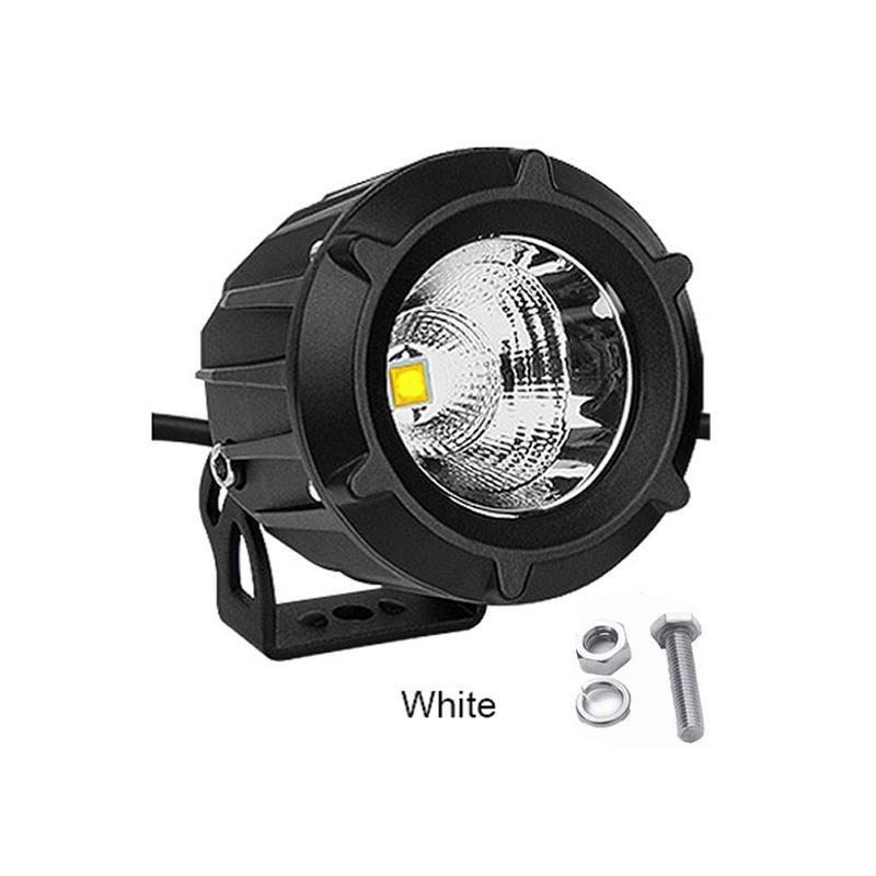 Motorcycle Led Headlight Spot Lamp Off-road Led Fog Lights Motorbike Scooter Vehicle Truck Running Lighting 3000K 6500k
