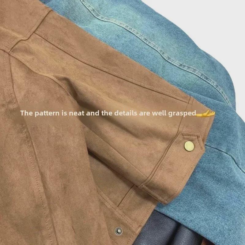 Women's Deerskin Short Coat - Stylish Spring/Autumn 2025 Jacket