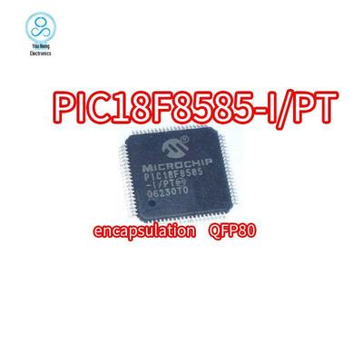 PIC18F8585-I/PT QFP-80 Surface Mount Microcontroller IC