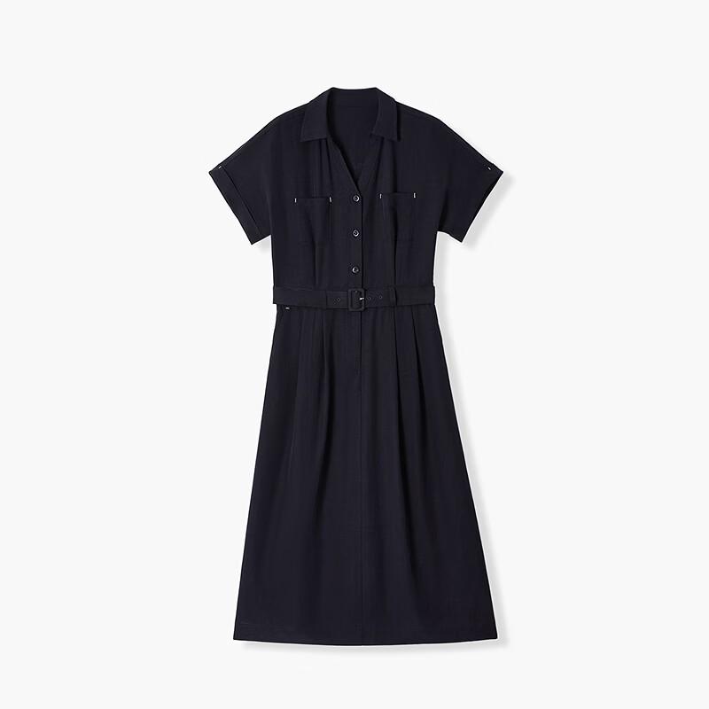 EICHITOO Women's Simple Commuter Long Shirt Dress