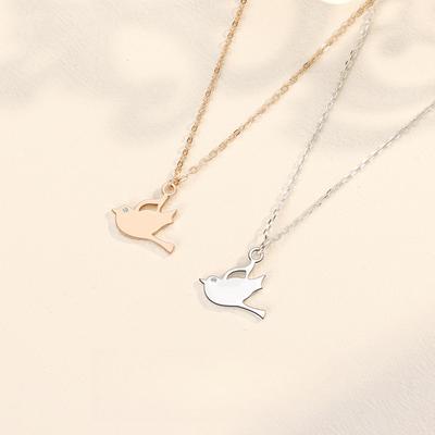Yingge Yanwu Swallow Necklace Women's Fashion Simple Niche Design Sense Bird Pendant Necklace