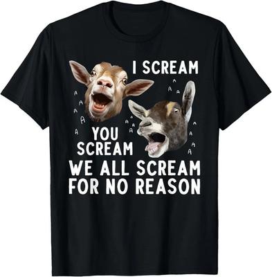 Cute Goat Design Pygmy Goat Farmer Goat Lover Unisex T-Shirt