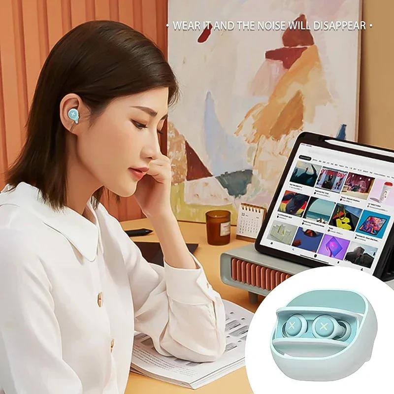 NOVÁ Silikonová Zátka do Ucha Spánek Hluk Zátka do Ucha Potlačující Hluk Redukce Hluku Zvukotěsná Anti Měkká Pomalý Návrat Ochrana Uší Pěna