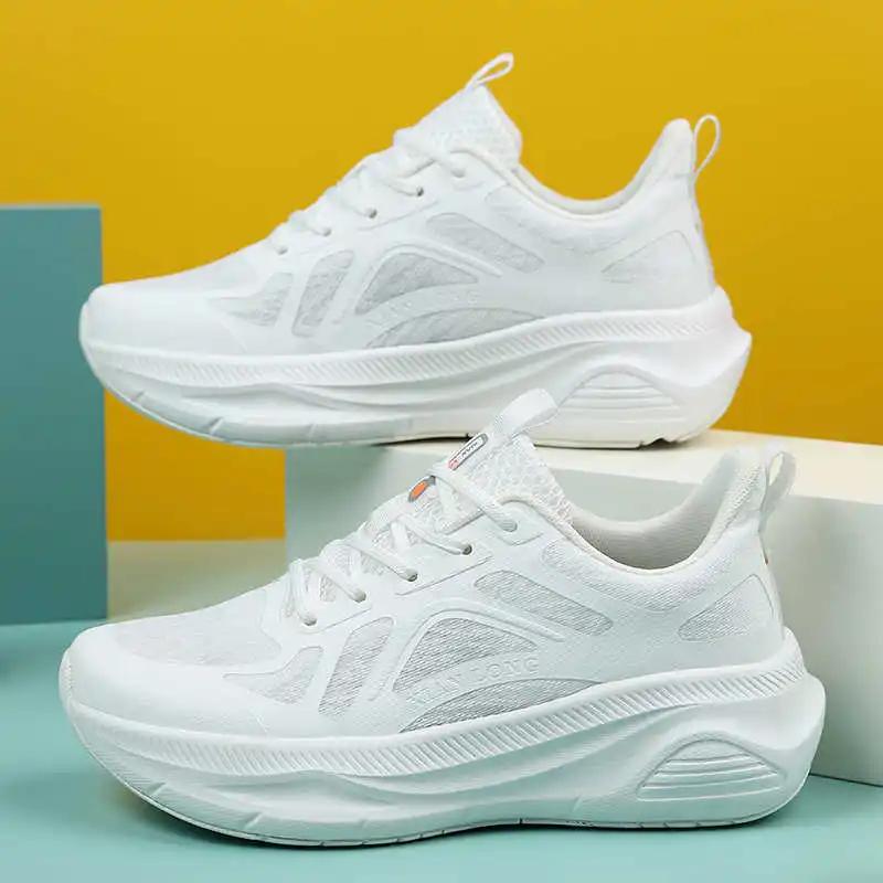 Fashion Round Nose Rubber Sole Luxury Running Shoes For Women Vulcanize Cheap Skate Teenager Sneakers Sports Buy Sapatenos
