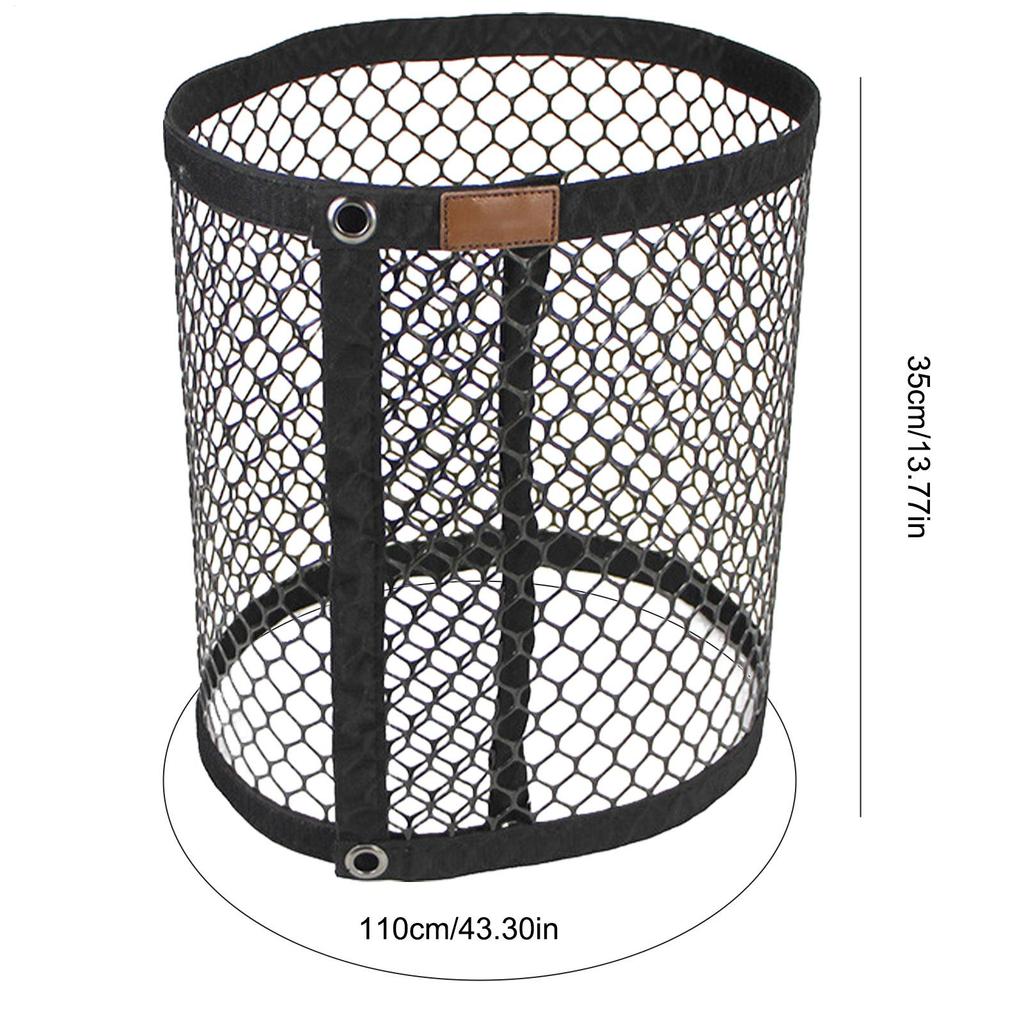 Drying Net Camping Foldable Mesh Pouch Camping Hangable Storage Net For Home Picnic BBQ Tableware Dishes Food Fruit Tent